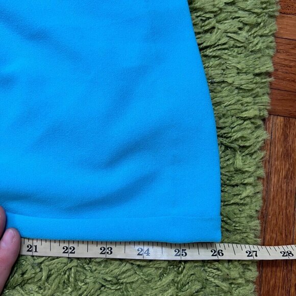 Rachel Roy Womens Ruffled Sleeve Full Length Jumpsuit Small in Aqua Blue - Picture 10 of 11